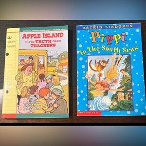 Pippi in the South Seas & Apple Island kids books